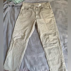 Levis 550 vintage beige jeans